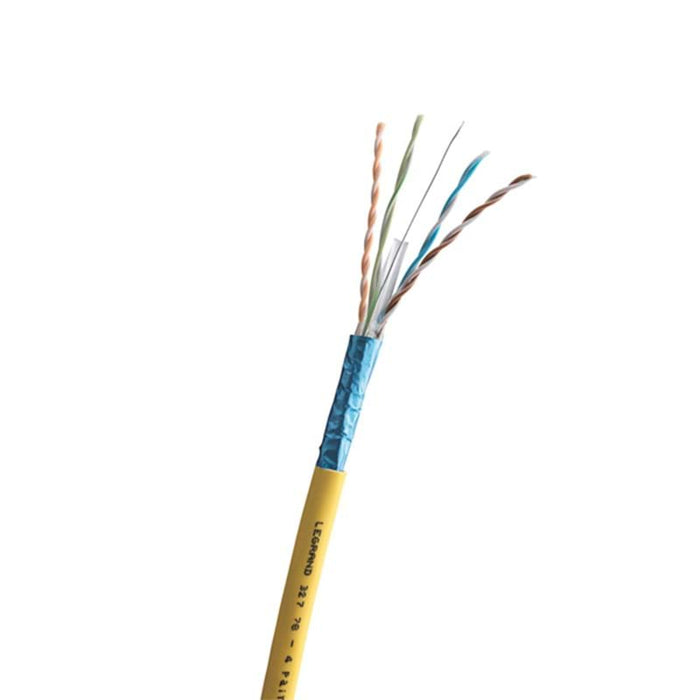 Legrand HPM CABLE CAT6A F/UTP 4 PAIR LSZH YELLOW 500MHZ (500M)