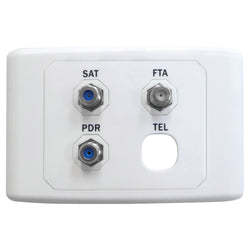 Matchmaster Wall Plate Sat/FTA/PVR