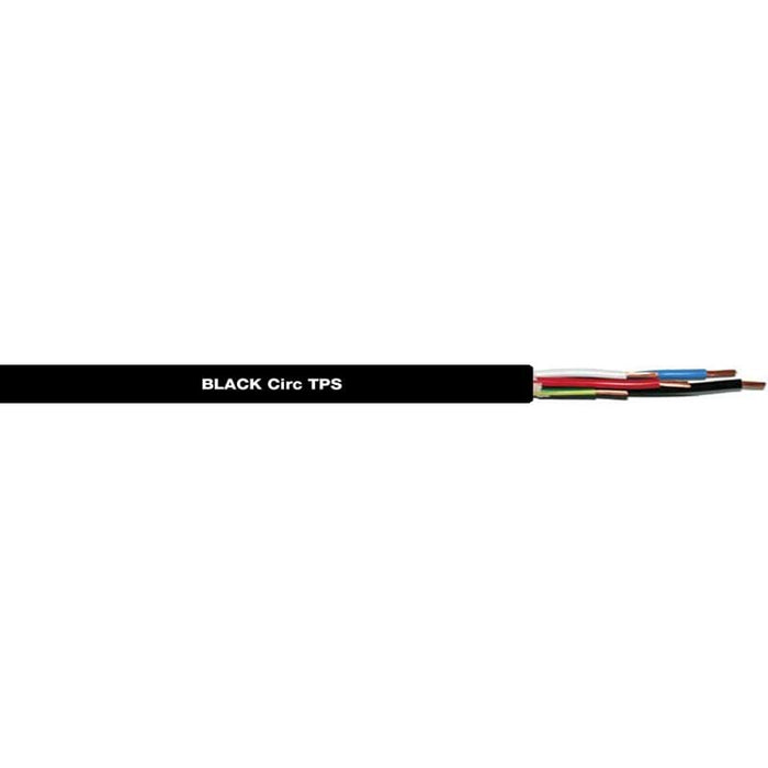 1.5mm 4CE PVC Multicable Black Circular