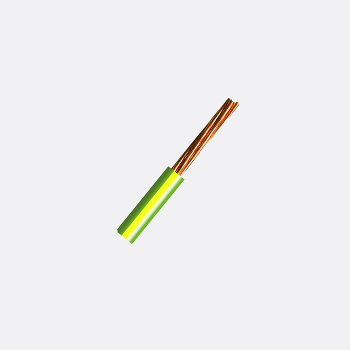 10mm Conduit Wire Green Yellow