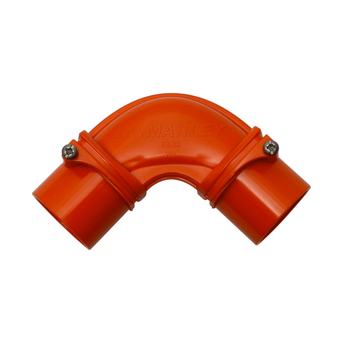 Marley Inspection elbow 40mm orange 13.40O