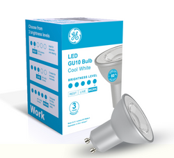 GE LED GU10 6W 600LM 4000K 60DEG NON DIMMABLE