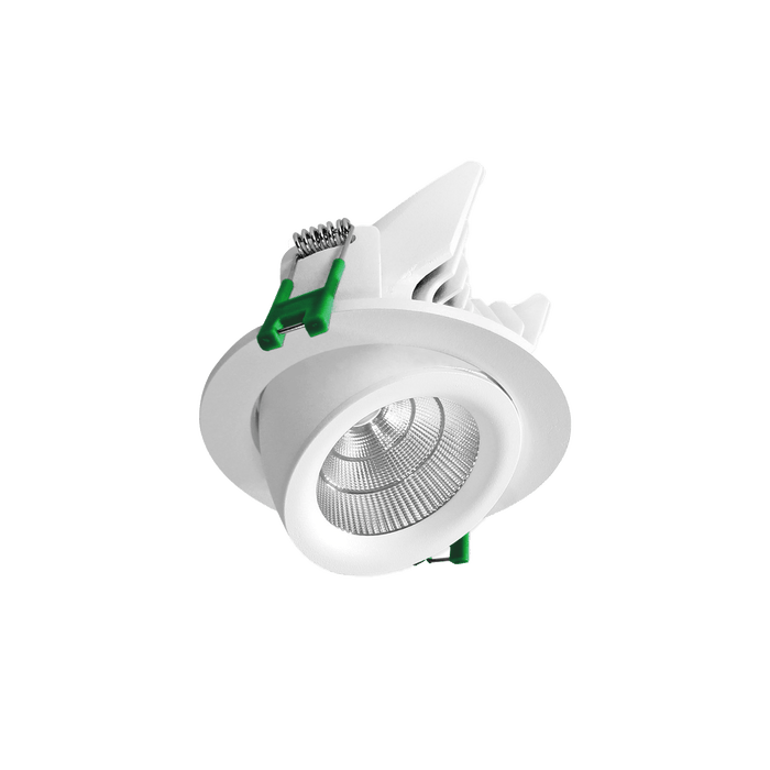 Glight GIMBLE LED DOWNLIGHT 9W IC-F IP20 RND 3000K DIM WHITE