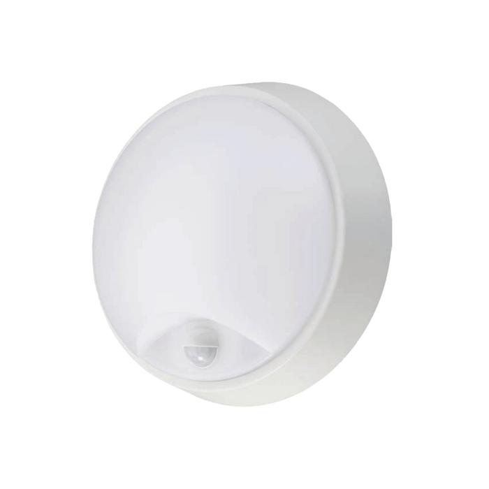 Taiko PIR Sensor Round Bulkhead 14W Tri-Colour IP65