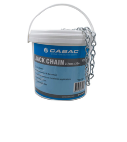 Cabac Jack Chain In Bucket 2.7mm (Price Per Metre)