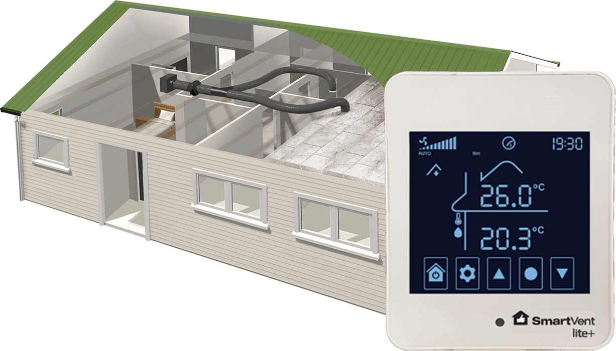 Smartvent Home Ventilation System Kit 1 Room