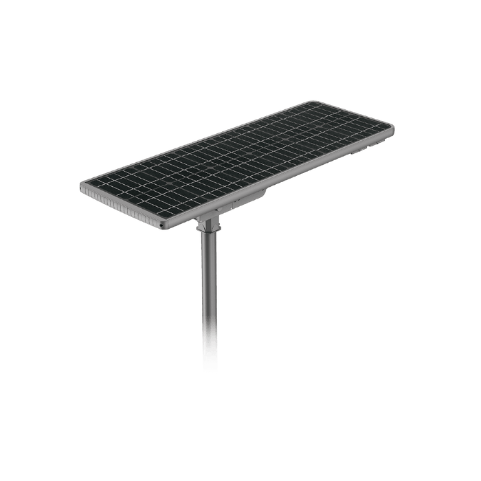 Glight Solar Panel Led Street Light 30W 6000K Silver Grey