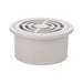 Marley FLOOR GRATE 100DN ROUND WHITE PVC