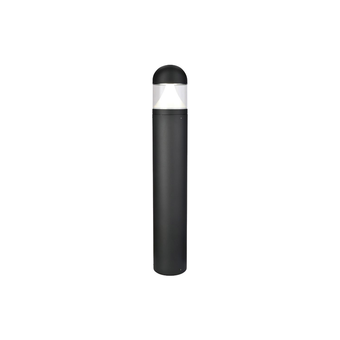 Glight 25W LED BOLLARD 3000K IP65 NON DIM BLACK