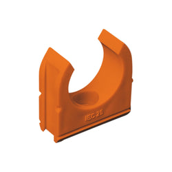 Conduit clip 50mm orange