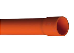 Pipemakers 50mm SOE 6M UPVC Orange Cable Duct to AS/NZS 2053