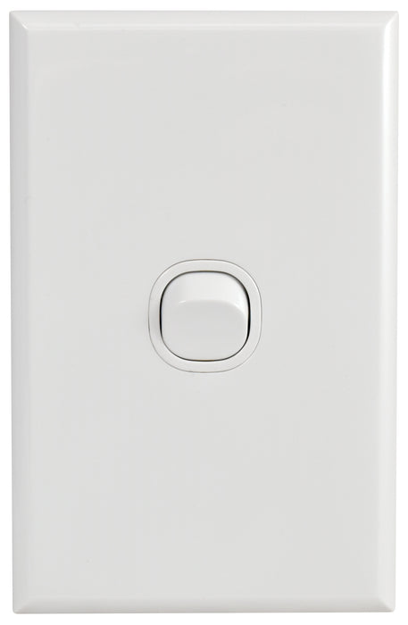 Vynco Home Standard Switch 1G 16A IP56 White