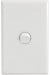 Vynco Home Standard Switch 1G 16A IP56 White