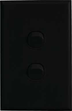 Vynco Home SWITCHGEAR SWITCH 2G BLACK