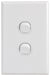 Vynco Home Standard Switch 2G 16A IP56 White