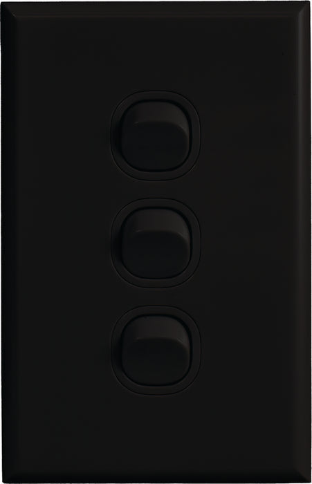 Vynco Home SWITCHGEAR BLACK 3G BLACK