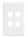 Vynco Home Switch four gang plate