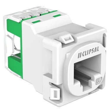 Clipsal RJ45 JACK CAT6 UTP 30M WHITE