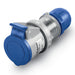 SCAME CONN 16A 2PE IP44 INS- PERF TRANSP CLAMP TERM. Firstflex