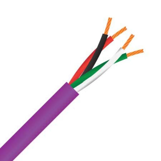 4C 1.3MM SPEAKER CABLE OFC VIOLET 100M