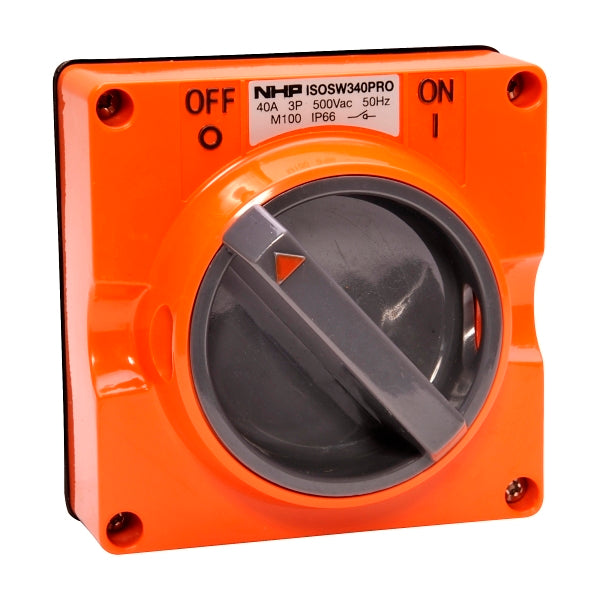 Iso Switch 3P 40A 500V  ORANGE