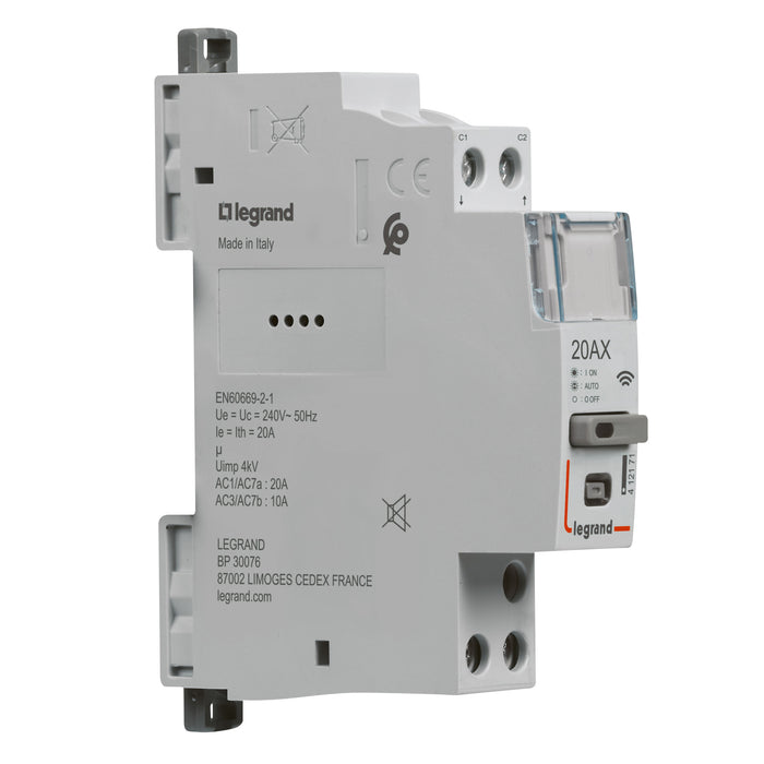 CX3 Smart Contactor With Netatmo 1P NO 20A - Single Pole