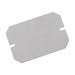 Fibox Mounting plate 54x80x3mm