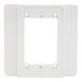 Pdl Conversion plate 2 gang White