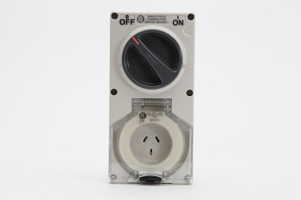 Pdl Switch socket 3 pin 10A 250V