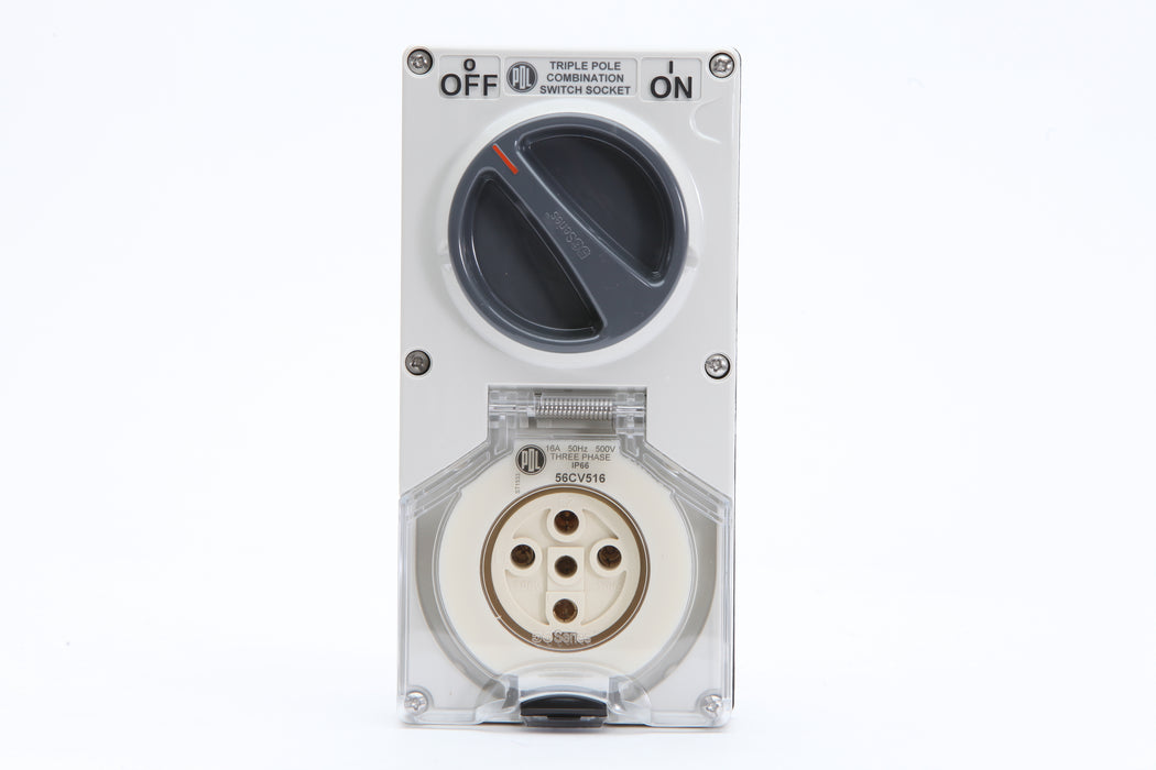 Pdl Switch socket 5 pin 16A