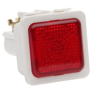 Pdl 610ML24 WH-RED 24V ILLUM LAMP MOD