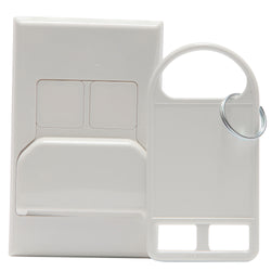 Pdl Switch key card with neon White