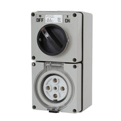 Volt  Switched Socket 32A 5pin IP66 & E2 Base