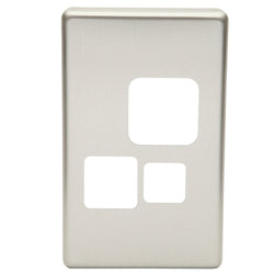 Pdl Cover plate single H 694X SS