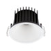 Halcyon LED REC RND DARK.LT LGE C/W DIM DRI 24W 700mA CC NW90-WW