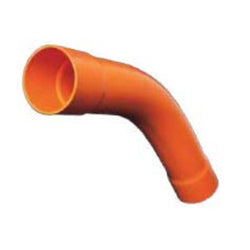 Marley Calibre Power Duct Bend 45deg 150mm Heavy Duty Orange