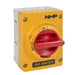 Katko ISO ENCLOSED SWITCH 4P 40A GREY POLY YEL/RED HANDLE