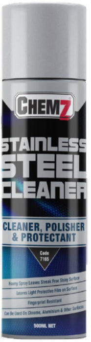 Chemz Stainless Steel Cleaner Cleaner / Polisher and Protectant 50