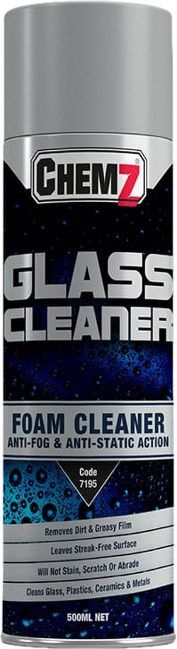 Chemz Glass and Screen Cleaner Foam Cleaner With Antistatic Action