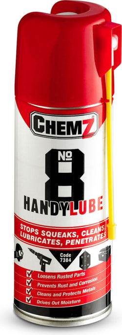 Chemz No 8 Handylube Stops Squeaks / Cleans / Lubricates / Penetra