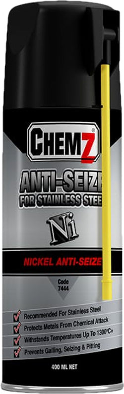 Chemz Nickel Stainless Steel Anti-Seize Extreme Temperature Anti-S