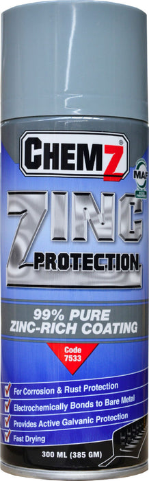 Chemz Zinc 99% Zinc Rich Coating For Corrosion and Rust Protection