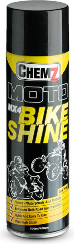 Chemz MX4 Bike Shine Ultra High Gloss-Shines / Waterproofs and Pro