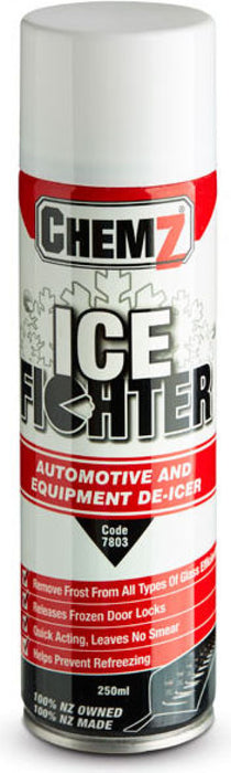 Chemz Ice Fighter European Formulation Quick Acting De-Icing Spray