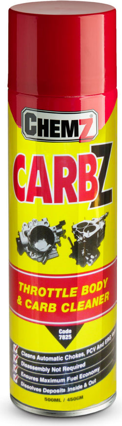 Chemz Carbz Throttle Body and Carb Cleaner 500ml