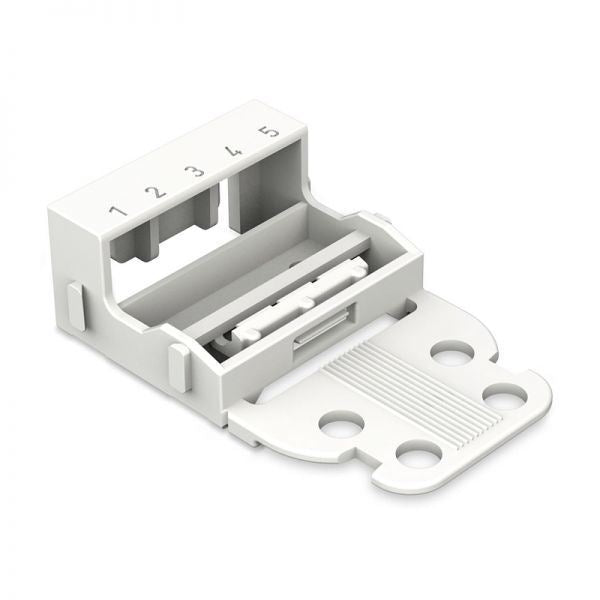 EngComp Wago Mounting holder for 5 way 4mm2 connector