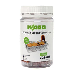 EngComp WAGO-221-615/4401-015 Jar (15) 5-Way 6mm