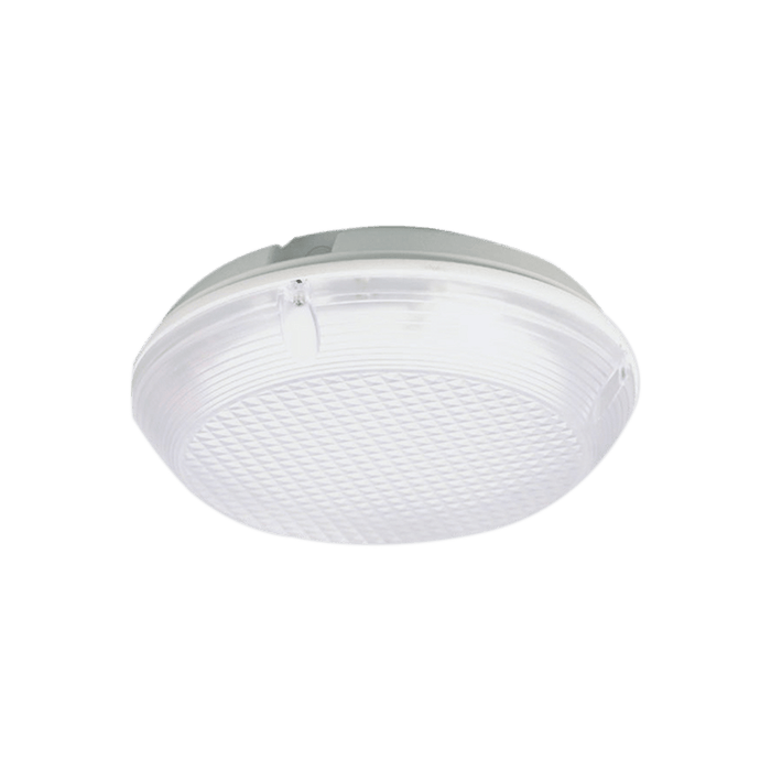 Glight RND LED BULKHEAD 22W IP65 4000K NON DIM LIGHT GREY