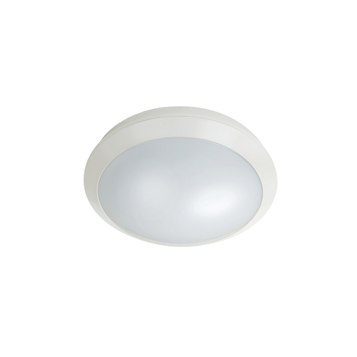 Glight TRI-COLOUR LED OYSTER 25W IP66 & IK10 NON DIM WHITE