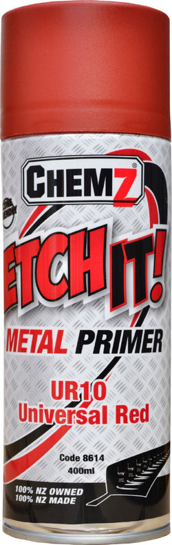 Chemz Etch-It Primer Red Brick Red Etching Primer For Bare Metals